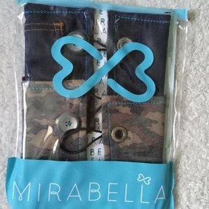 MIrabella 2 Pack/ 2 Pairs Reversible Boots Fashion Covers